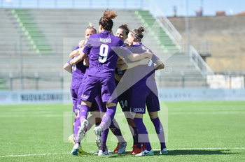 2019-03-31 - Esultanza Fiorentina - FIORENTINA WOMEN´S VS FLORENTIA - ITALIAN SERIE A WOMEN - SOCCER